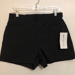 Black Athleta shorts